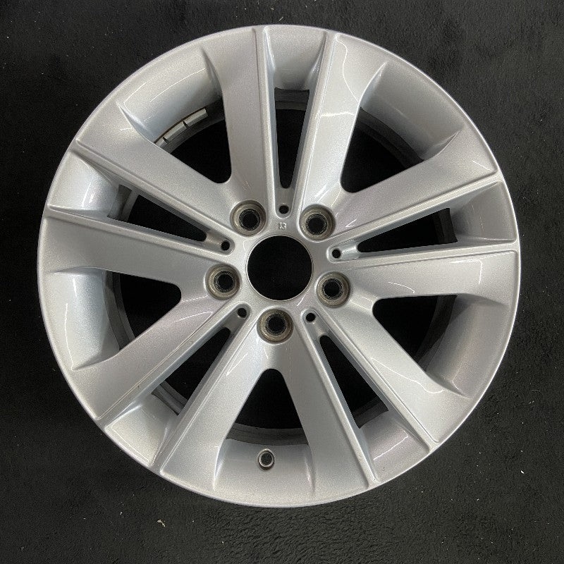 17″ BMW 128i 08-13 17×7 alloy 5 spoke open spoke V spoke wide spoke edge Original OEM Wheel Rim