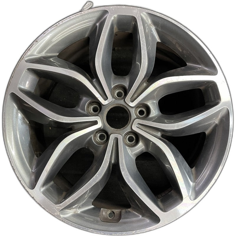 18″ FORTE 14-16 18×7 alloy gray inlay Original OEM Wheel Rim