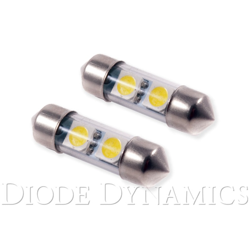 31mm SMF2 LED Bulb Amber Pair Diode Dynamics