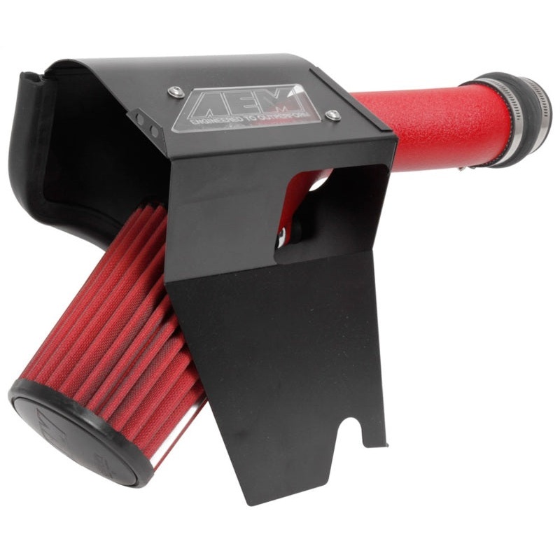 AEM 2018 Subaru WRX STI 2.5L H4 F/I Cold Air Intake System – Wrinkle Red