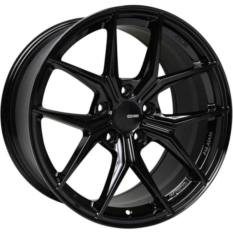 Enkei TSR-X 20×9.5 40mm Offset 5×114.3 BP Gloss Black Wheel