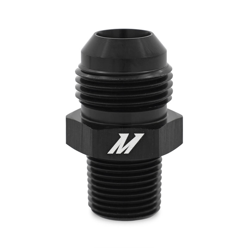 Mishimoto Aluminum -8AN to 1/4 NPT Fitting – Black