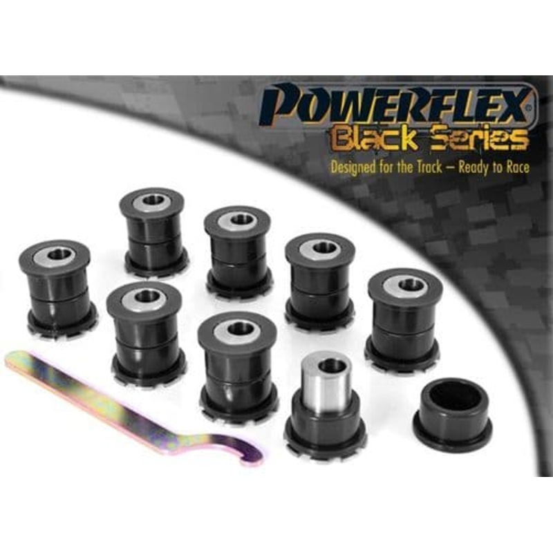 Powerflex Rear Upper & Lower Arm Bush – Adjustable Nissan Skyline BLACK