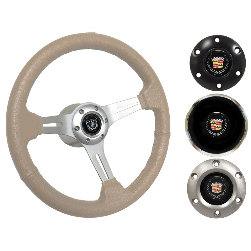 1969-89 Cadillac Steering Wheel Kit | Tan Leather | ST3014TAN