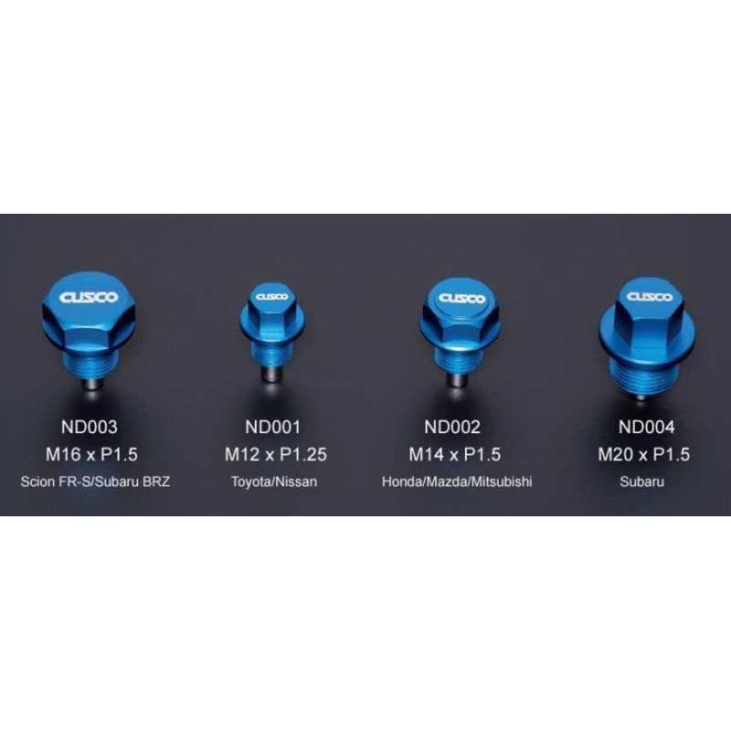 Cusco Neodymium Magnetic Drain Bolt – Toyota/Nissan