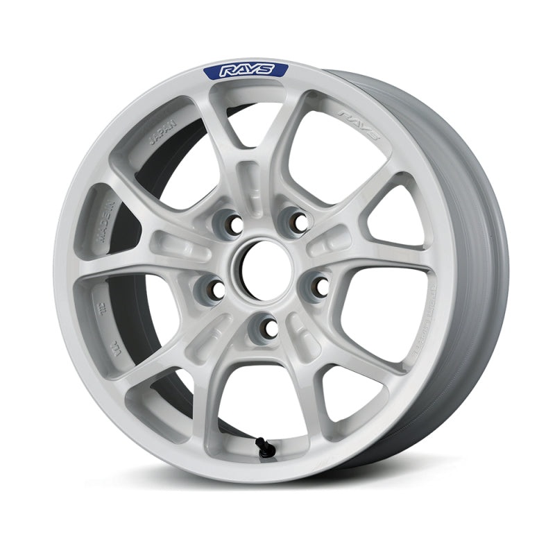Gram Lights 57FXZ Rally 15×7.0 ET +35 5×114.3 White Wheel
