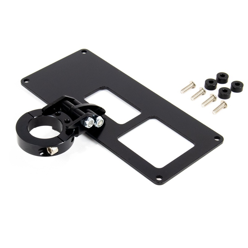Holley 6.86″ 553-112 Adjustable Dash Mount w/ Billet Clamp 15-01013