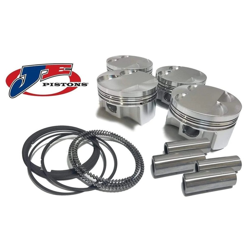 JE Forged Pistons Mazda MX-5 Miata 94-05 Protege BP 1.8L 84.5mm +1.5mm -3.4 cc 9.0:1