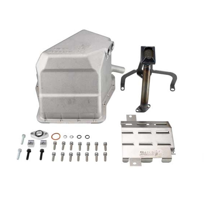 Killer B Motorsport Cast Performance Oil Pan w/ High Flow Pickup & Baffle | Multiple Subaru Fitments (PPBC-HF)
