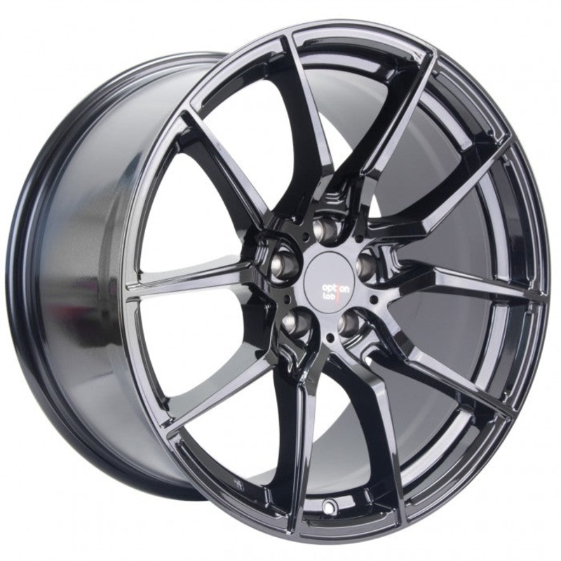 Option Lab R716 18×8.5 5×114.3 +35 Gotham Black Wheel – Universal