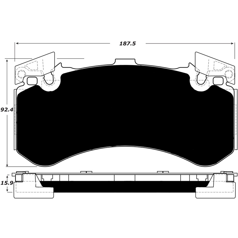 Porterfield Brake Pads for 2017 AUDI S7 – (Excluding Ceramic Discs)