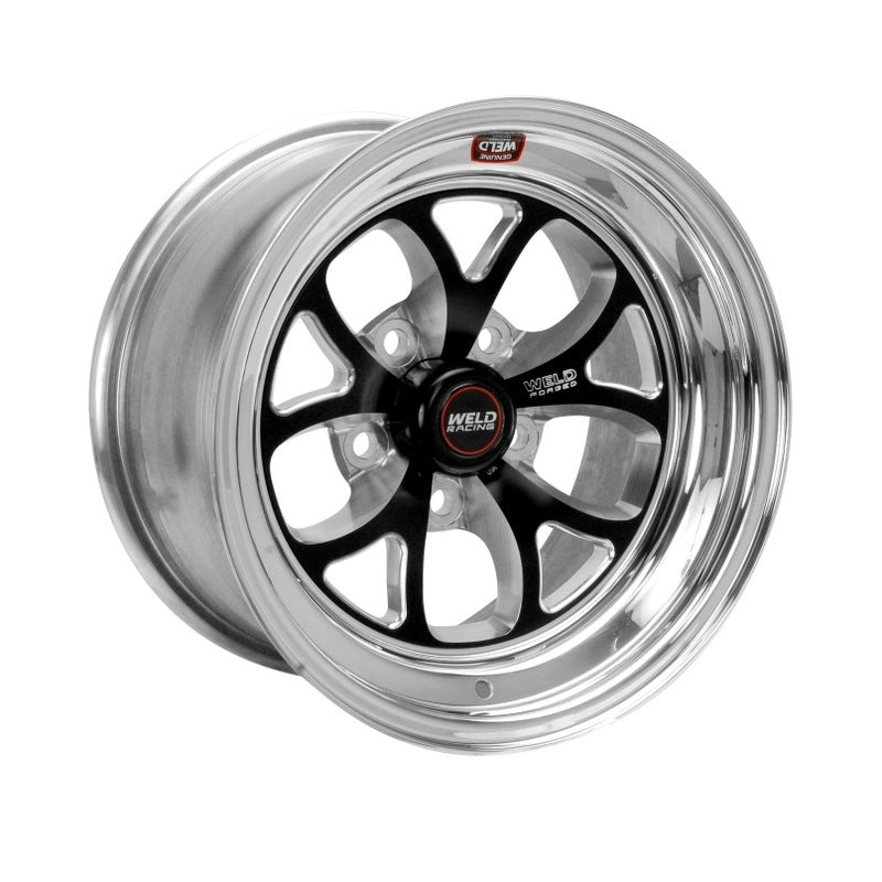 Weld S76 15×10 / 5×4.5 BP / 7.5in. BS Black Wheel (Medium Pad) – Non-Beadlock