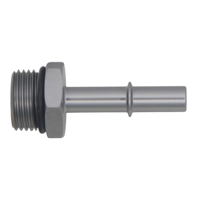 DeatschWerks 10AN ORB Male to 3/8in Male EFI Quick Connect Adapter – Anodized DW Titanium