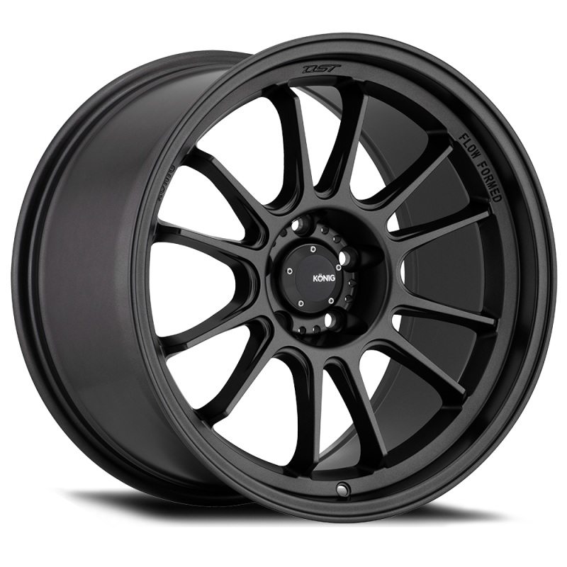 Konig Hypergram 15×7.5 4×100 ET35 Matte Black