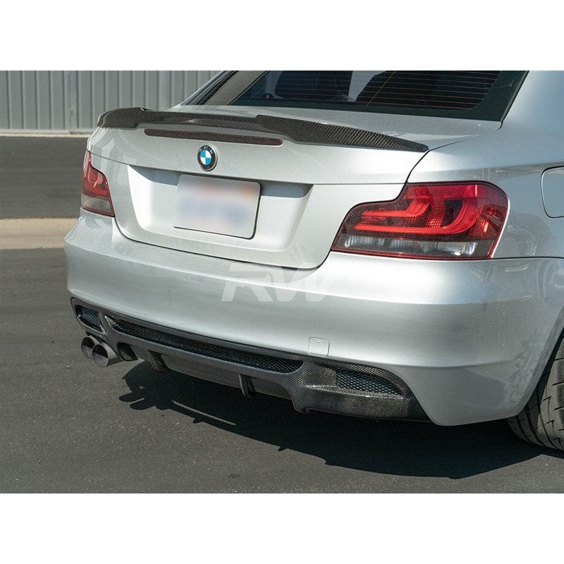 RW Carbon Carbon Fiber M4 Style Trunk Spoiler – BMW / E82