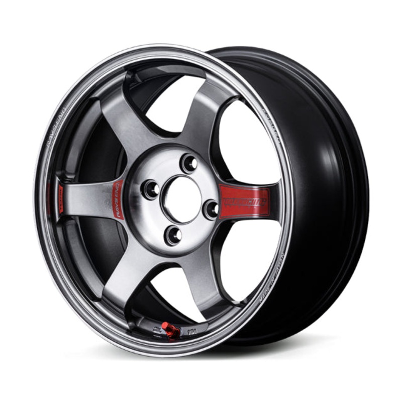 Volk Racing TE37 Saga SL Wheel  – 15×8.0 +35 | 4×100 |  Pressed Graphite