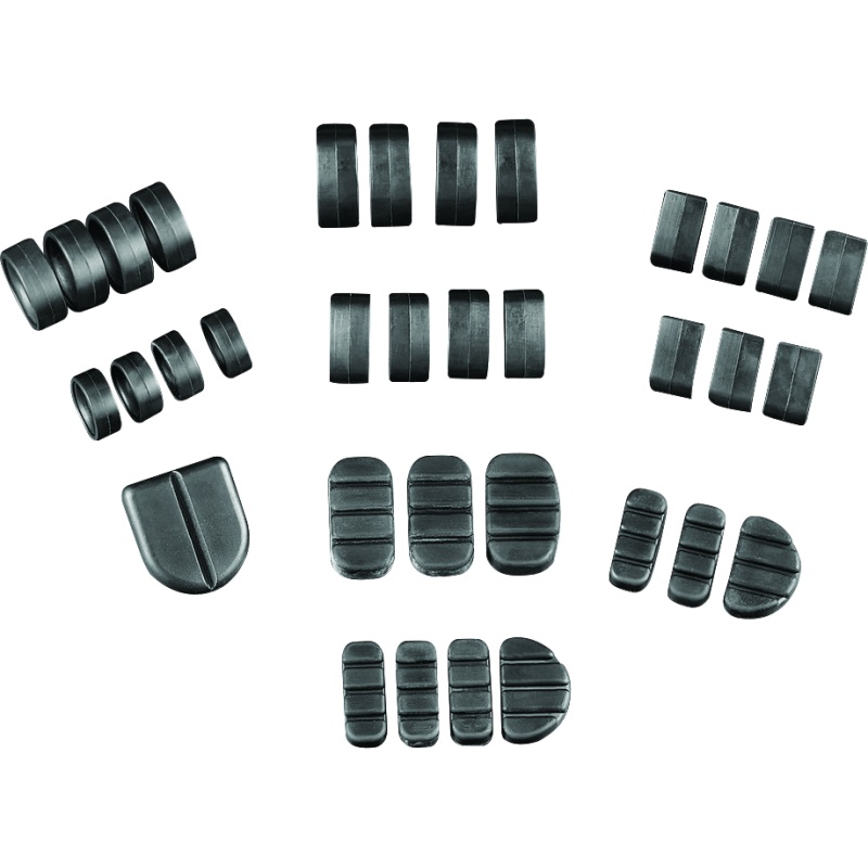 Kuryakyn ISO Large Peg Replacement Rubbers (8 Pcs)