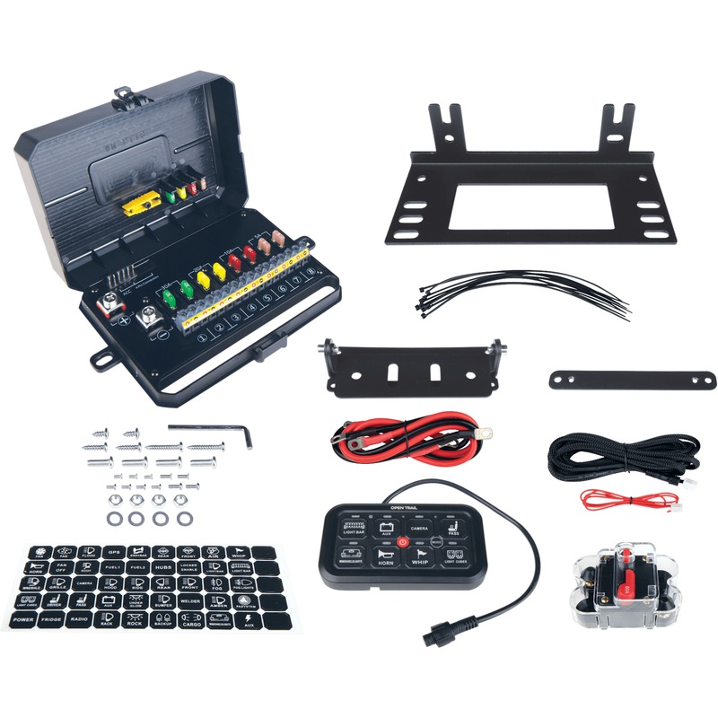 Multifunction Rgb Switch Panel 8 Gang by Open Trail