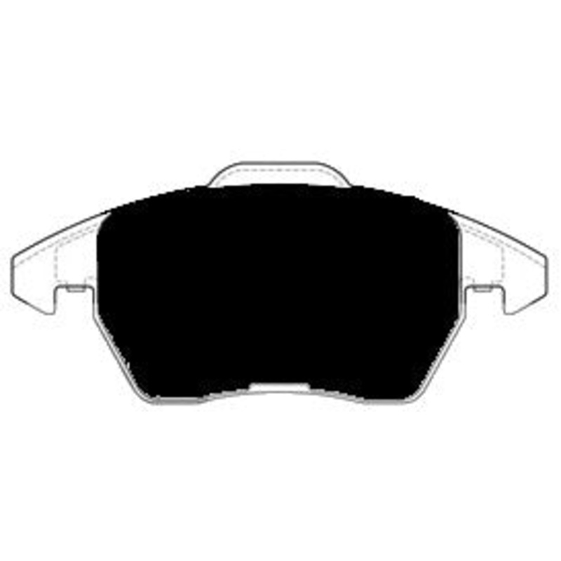 Porterfield Brake Pads for 2009 VOLKSWAGEN GOLF 2.0 TDI 260mm Rear Discs