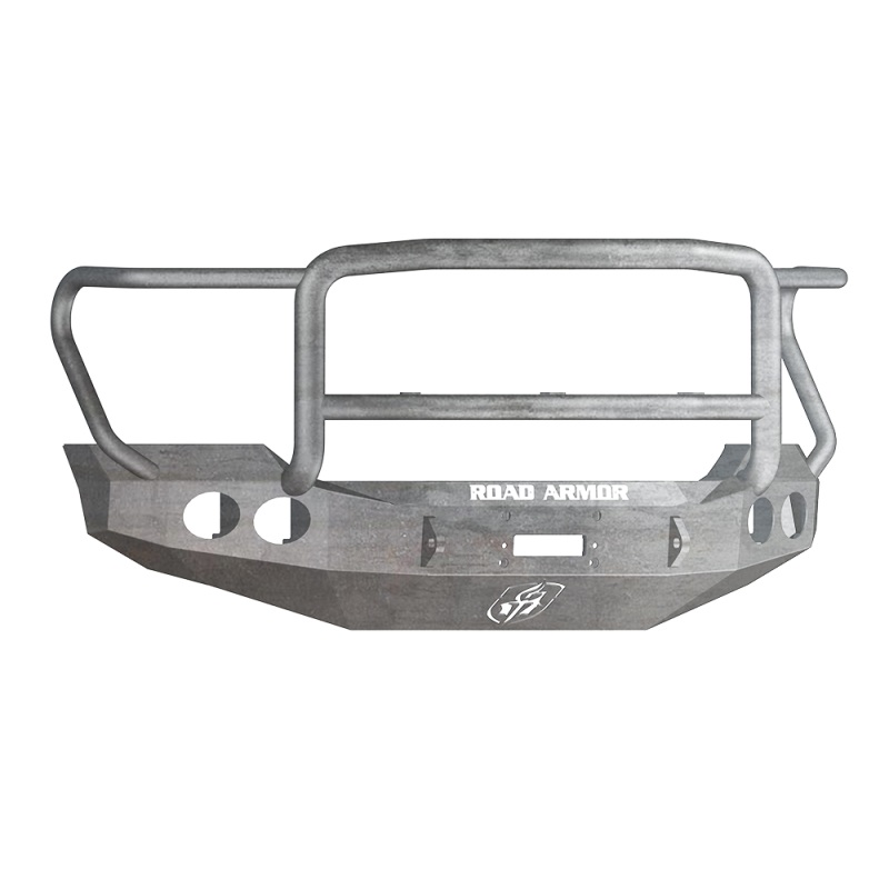 Road Armor 11-16 Ford F-250 Stealth Front Winch Bumper w/Lonestar Guard – Raw