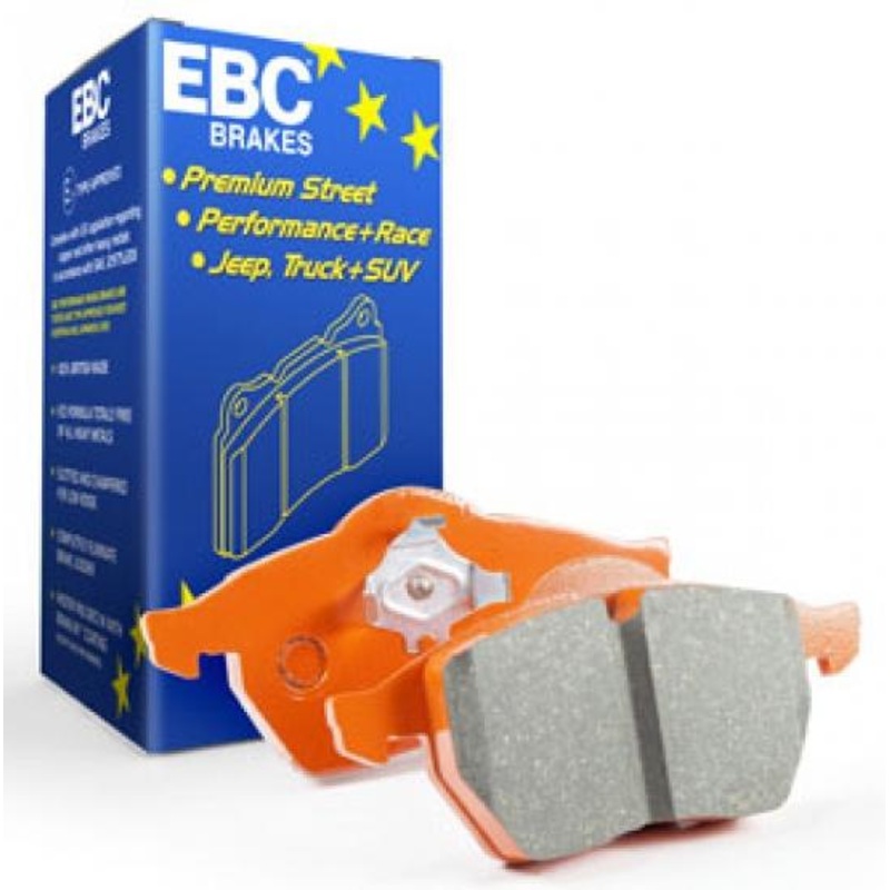 EBC 11+ Mclaren MP4-12C 3.8 Twin Turbo Orangestuff Rear Brake Pads