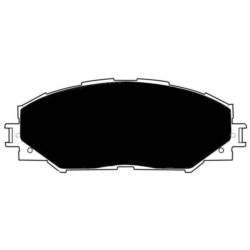 Porterfield Brake Pads for 2010 TOYOTA COROLLA Sedan (Rear Disc)