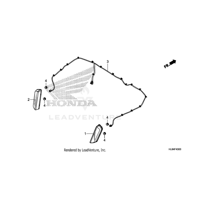 Sub-Harness, Taillight by Honda