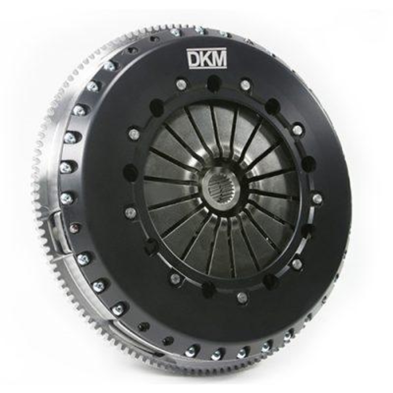 DKM Clutch MS Twin Disc Clutch Kit w/Steel Flywheel | 2004 Volkswagen Golf R32 (MS-034-047)