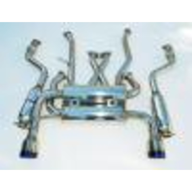 Invidia 07+ Infiniti G37 Coupe Gemini Rolled Titanium Tip Cat-back Exhaust