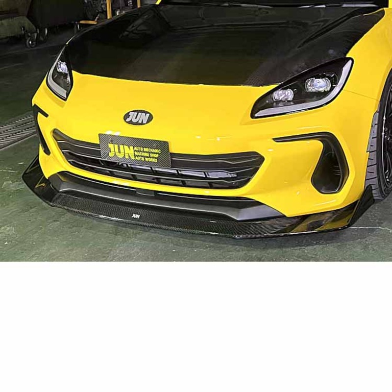 JUN Auto Mechanic Carbon Fiber Front Diffuser – 2022+ Subaru BRZ/Toyota GR86