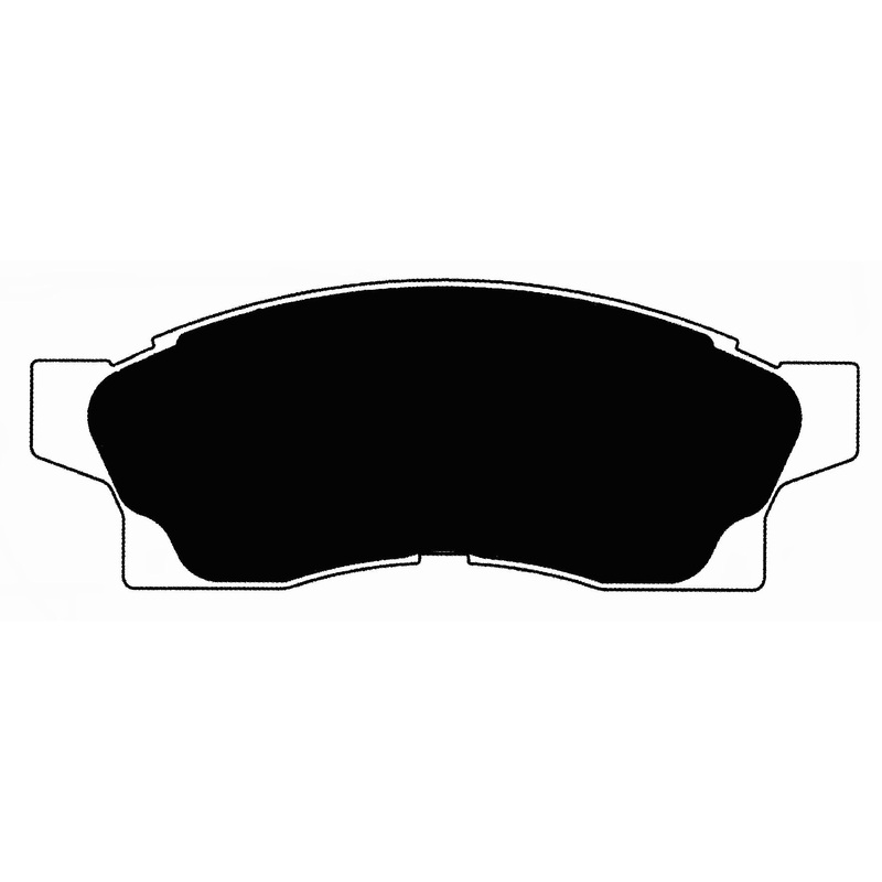 Porterfield Brake Pads for 1990 TOYOTA MR 2 Turbo