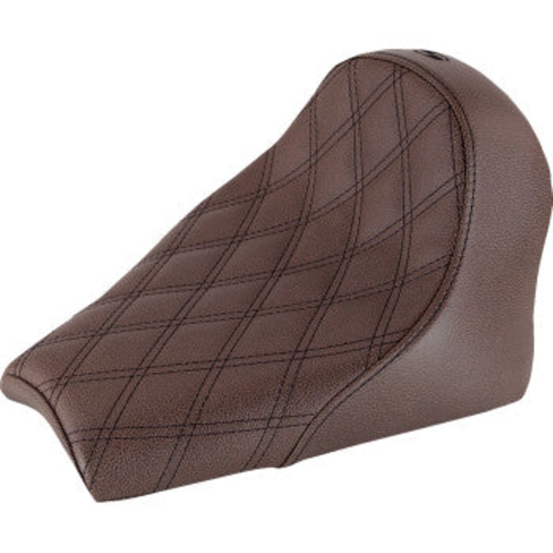 Seat – Renegade Solo – Lattice Stitched – Brown by Saddlemen