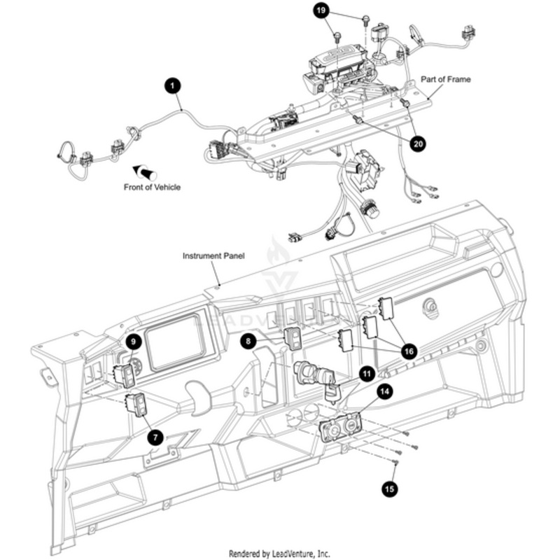 2 Position Switch 4Wd Illuminated by Arctic Cat