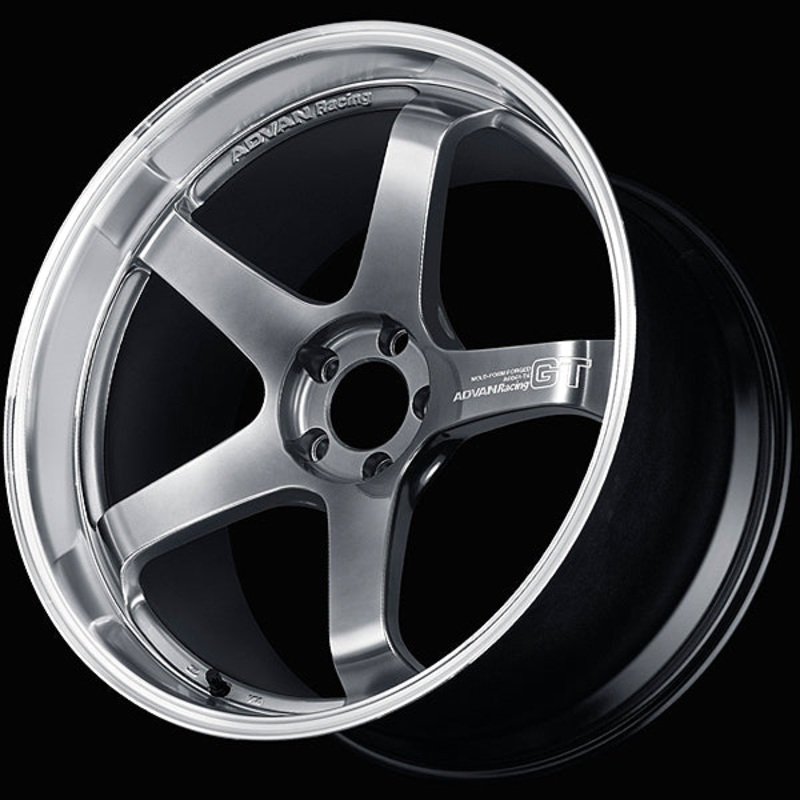 Advan GT Premium Wheel – 19×9.5 +30 | 5×114.3 | Machining & Hyper Platinum Black