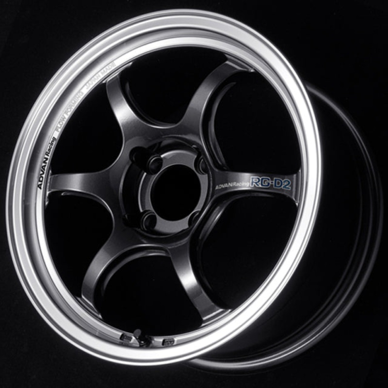 Advan RG-D2 Wheel – 17×7.0 +42 | 4×100 | Machining & Black Gunmetallic