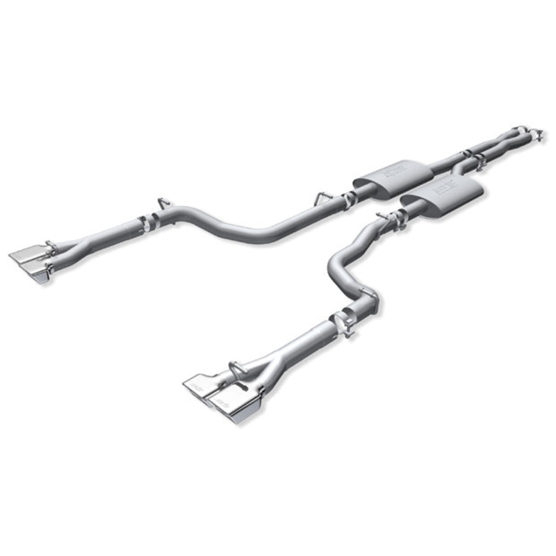 Borla S-Type Cat-Back Exhaust System 2008-2010 Dodge Challenger SRT-8 V8 Auto/Manual Trans (6.1L)
