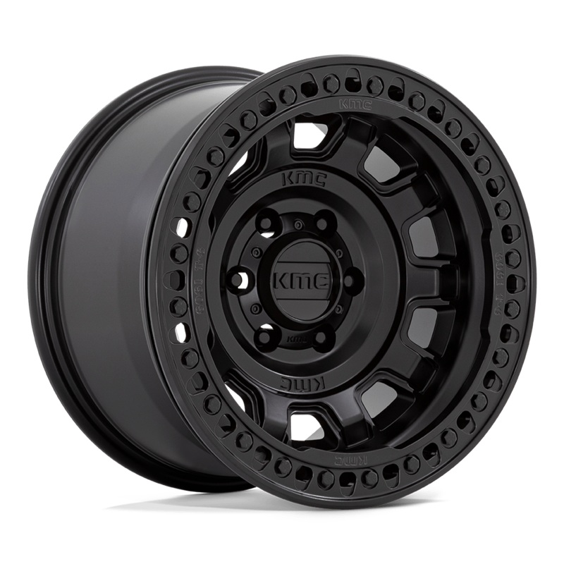 KMC Wheels KM236 Tank Beadlock 17″ 8×165.1 Satin Black