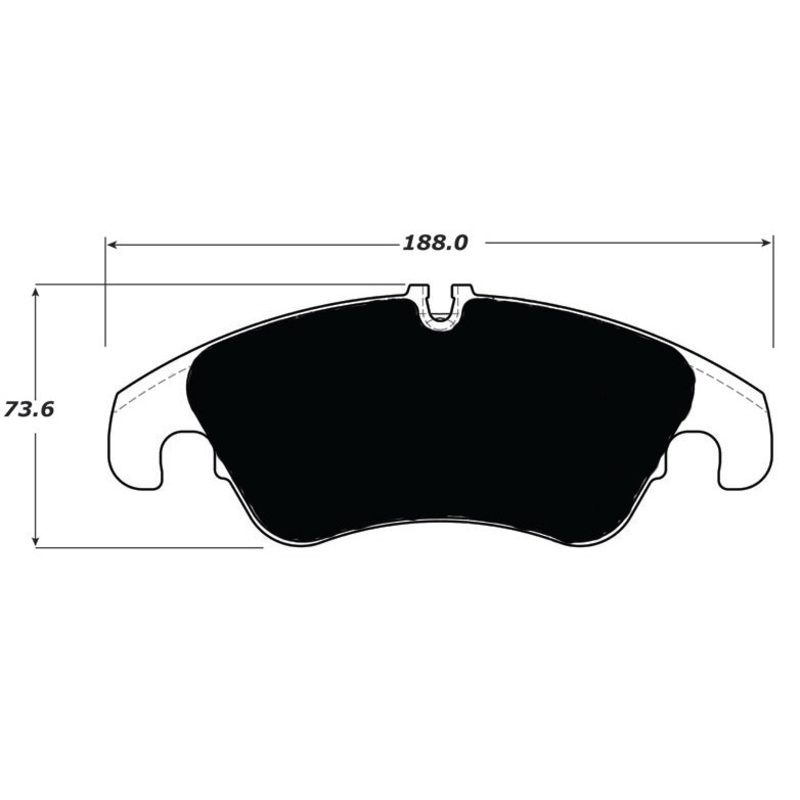 Porterfield Brake Pads for 2010 AUDI S4