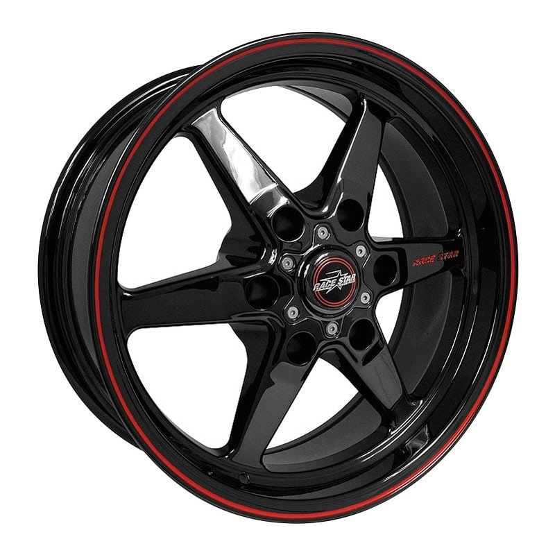 Race Star 93 Truck Star 15×10 6×5.50BC 6.625BS Direct Drill Gloss Black Wheel | 93-510853B