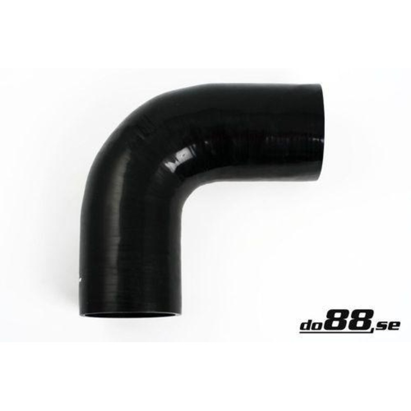 Silicone Hose Black 90 degree 4” (102mm)