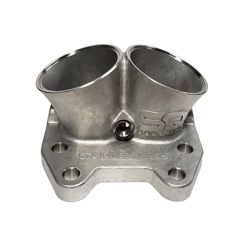 Ticon Industries 2.25in T4 Collector w/ Divided Inlet – Sequence Manufacturing