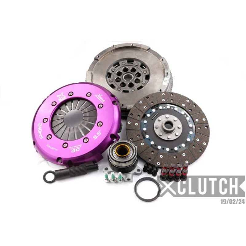 XClutch 7.25in Twin Solid Ceramic Clutch Kit | 2023+ Toyota GR Corolla Morizo (XKTY18628-2E)