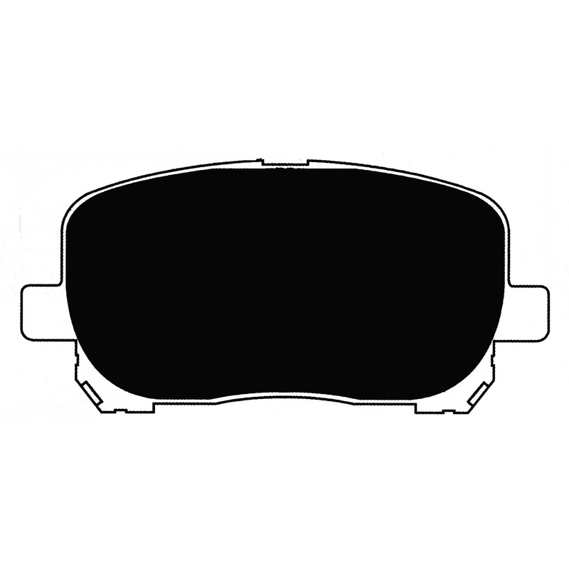 Porterfield Brake Pads for 2005 TOYOTA MATRIX FWD