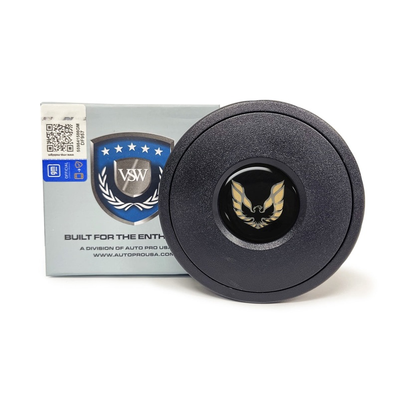 VSW S9 | Gold Pontiac Firebird Emblem, 1970-81 | Standard Horn Button | STE1022