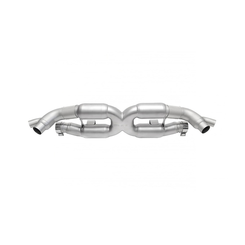SOUL 13-19 Porsche 991.1 Turbo X-Pipe Exhaust – Reuse Factory Tips
