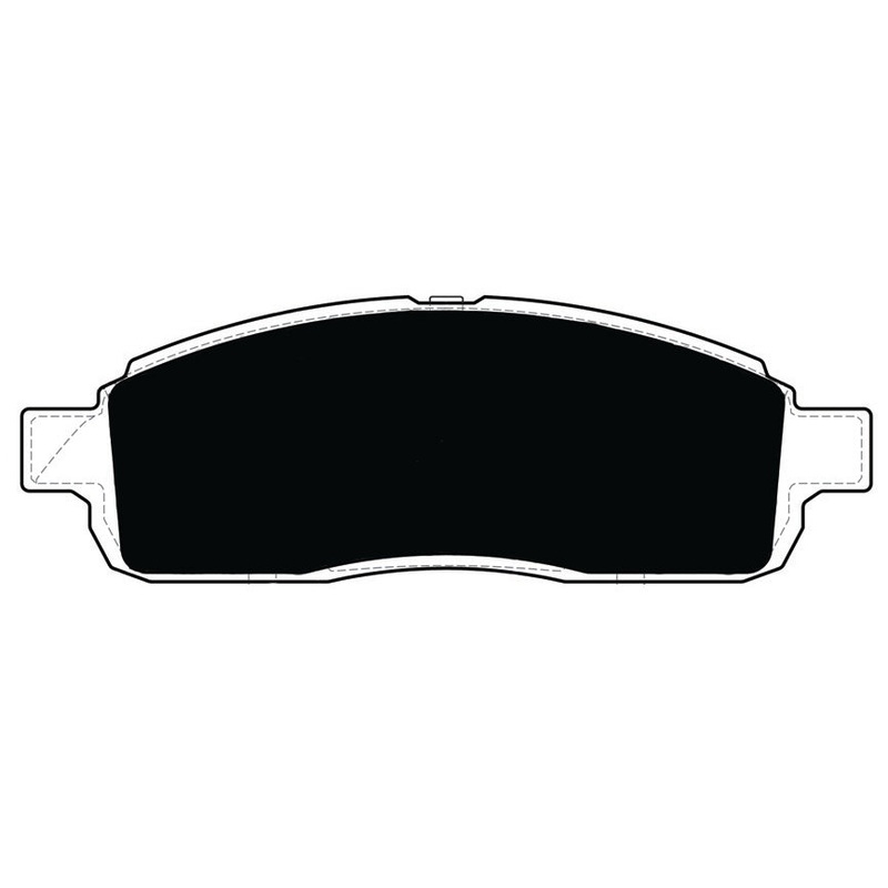 Porterfield Brake Pads for 2009 FORD F150 4WD HD Payload Pkg 7 Lug