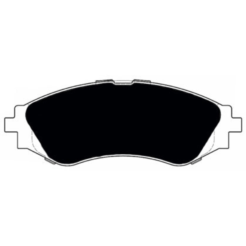 Porterfield Brake Pads for 2010 PONTIAC G3