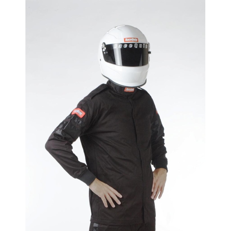 RaceQuip Black SFI-1 1-L Jacket – XL