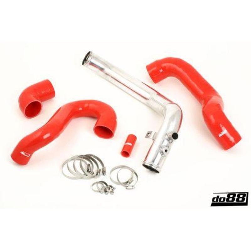 SAAB 9-5 98-01 Pressure pipe with Red hoses