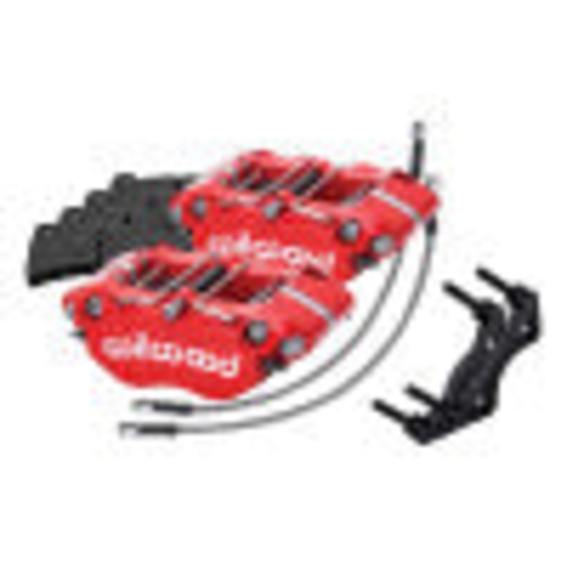 Wilwood 84-89 Porsche 911 Rear Dynapro Caliper Kit 3in MT – Red